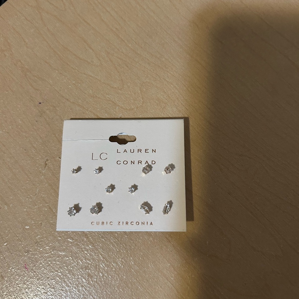 Lauren Conrad Cubic Zirconia Stud Earrings